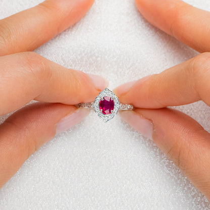 The Antoinette - Ruby & Diamond 1.27 ct